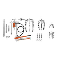 SPX POWER TEAM Abziehersatz, 17,5, 30 und 50 Tonnen Druckkraft